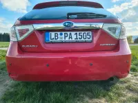 Gebraucht Subaru Impreza 107 PS (78 kW) 2009 Rot Kleinwagen