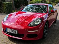 Gebraucht Porsche Panamera S Sport 420 PS (308 kW) 2013 Rot Kleinwagen