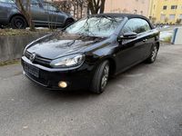 Gebraucht VW Golf Cabriolet 122 PS (89 kW) 2012 Schwarz Cabrio