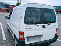 Gebraucht Peugeot Partner 90 PS (66 kW) 2008 Weiß Van / Kleinbus