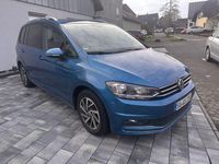 Gebraucht VW Touran Sound 110 PS (80 kW) 2018 Blau Van / Kleinbus