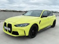Brugt BMW M3 Performance 510 HK (375 kW) 2022 Gul Sedan