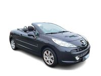 Gebraucht Peugeot 207 CC 120 PS (88 kW) 2009 Nacht schwarz metallic (metallic) Cabrio