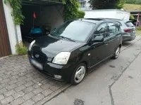 Gebraucht Kia Picanto EX 65 PS (47 kW) 2005 Schwarz Kleinwagen