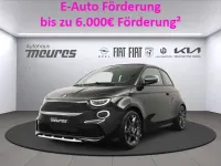 Neu Abarth 500e Turismo 113 kW (154 PS) 2025 Schwarz Kleinwagen