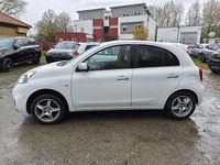 Gebraucht Nissan Micra Tekna 80 PS (58 kW) 2016 Weiß Kleinwagen