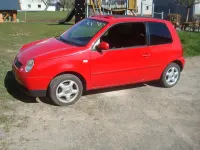 Brugt VW Lupo 50 HK (36 kW) 2004 Rød Hatchback