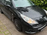 Gebraucht Peugeot 206 75 PS (55 kW) 2009 Schwarz Kleinwagen