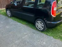 Gebraucht Skoda Roomster 80 PS (58 kW) 2006 Schwarz Van / Kleinbus