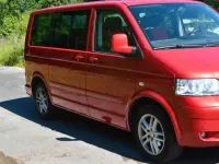 Gebraucht VW Multivan Comfortline 131 PS (96 kW) 2007 Rot Van / Kleinbus