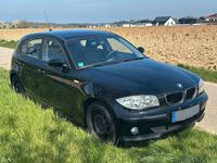 Gebraucht BMW 116 116 PS (85 kW) 2007 Schwarz Kleinwagen