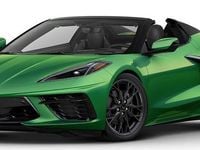 Nowe Corvette C8 495 KM (364 kW) 2025 Zielony Kabriolet