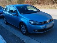 Gebraucht VW Golf VI 2011 Blau Kleinwagen
