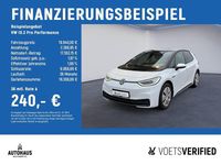 Gebraucht VW ID.3 Pro Performance 150 kW (204 PS) 2021 Weiß Kleinwagen