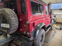 Gebraucht Land Rover Defender 122 PS (89 kW) 2009 Rot Kombi