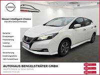 Gebraucht Nissan Leaf Acenta 110 kW (150 PS) 2021 Weiß Kleinwagen