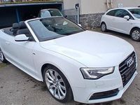 Gebraucht Audi A5 Cabriolet S-Line 170 PS (125 kW) 2014 Weiß Cabrio