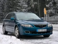 Gebraucht Mazda 6 120 PS (88 kW) 2008 Blau Kombi
