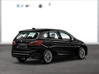 Gebraucht BMW 220 Active Tourer Luxury Line 192 PS (141 kW) 2019 Schwarz metallic Van / Kleinbus