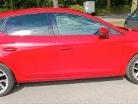 Usata Seat Leon FR 122 CV (89 kW) 2012 Rosso Berlina