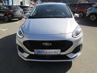 Gebraucht Ford Fiesta ST-Line 125 PS (91 kW) 2022 Polarsilber metallic Kleinwagen