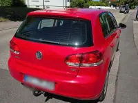 Gebraucht VW Golf V Comfortline 122 PS (89 kW) 2009 Rot Kombi