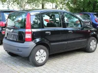 Gebraucht Fiat Panda Active 54 PS (39 kW) 2009 Schwarz Kleinwagen