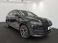 Gebraucht Skoda Karoq SportLine 150 PS (110 kW) 2021 Schwarz SUV