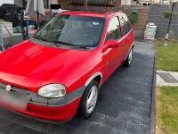 Gebraucht Opel Corsa 60 PS (44 kW) 1997 Rot Kleinwagen