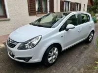 Gebraucht Opel Corsa Selection 87 PS (63 kW) 2010 Weiß Kleinwagen