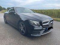 Gebraucht Mercedes E220 AMG line 194 PS (142 kW) 2017 Schwarz Cabrio
