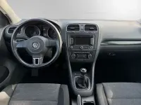 Gebraucht VW Golf VI Comfortline 122 PS (89 kW) 2009 Silber Kleinwagen
