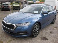 Gebraucht Skoda Octavia Clever 150 PS (110 kW) 2021 Titanblau metallic Kombi