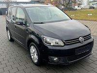 Gebraucht VW Touran Life 105 PS (77 kW) 2013 Schwarz Van / Kleinbus