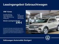 Gebraucht VW T-Cross Life 95 PS (69 kW) 2024 Grau SUV