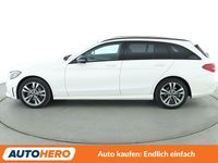 Gebraucht Mercedes C200 AMG line 197 PS (144 kW) 2019 Weiß Kombi