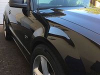 gebraucht Ford Mustang GT V8 Schalter schwarz Leder Carfax