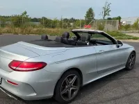 Gebraucht Mercedes C180 AMG line 156 PS (114 kW) 2017 Silber Cabrio