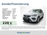 Gebraucht Seat Ateca FR 150 PS (110 kW) 2022 Nevada weiß metallic SUV