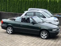Gebraucht Opel Astra Cabriolet 82 PS (60 kW) 1994 Grün Cabrio