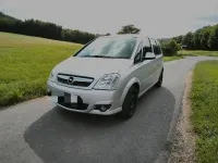 Gebraucht Opel Meriva 105 PS (77 kW) 2008 Silber Van / Kleinbus