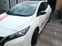 Gebraucht Nissan Leaf Tekna 110 kW (150 PS) 2018 Weiß Kleinwagen