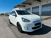Gebraucht Mitsubishi Space Star 80 PS (58 kW) 2016 Weiß Kleinwagen