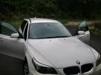 Gebraucht BMW 525 Basis 197 PS (144 kW) 2009 Weiß Kombi