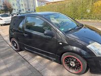 Gebraucht Citroën C2 60 PS (44 kW) 2009 Schwarz Kleinwagen