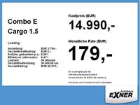 gebraucht Opel Combo-e Life Cargo 1.5 D EDITION Klima, PDC, Bluetoot