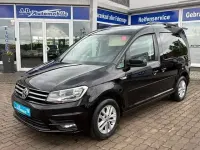 Gebraucht VW Caddy Comfortline 125 PS (91 kW) 2017 Schwarz Van / Kleinbus