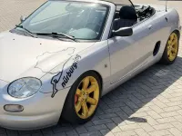 Używany MG F 120 KM (88 kW) 2001 Srebrny Kabriolet