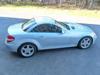 Gebraucht Mercedes SLK350 272 PS (200 kW) 2006 Silber Cabrio