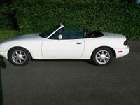 Gebraucht Mazda MX5 116 PS (85 kW) 1992 Weiß Cabrio